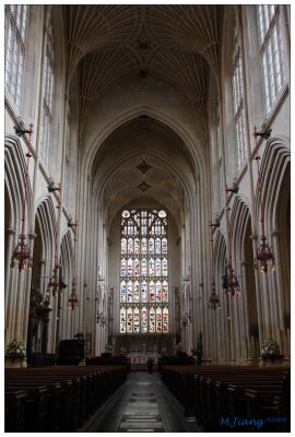 Inside Bath Cathedral