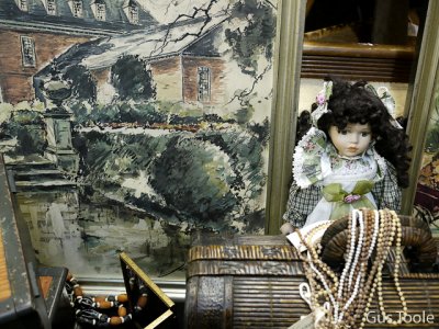 Doll and painting