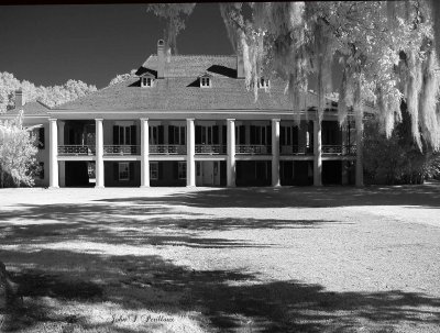 Destrehan Manor in Infrared