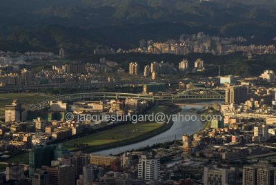 Sunset on Taipei