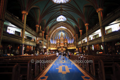 Notre Dame Chruch, Montreal