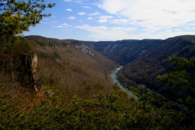 New River Gorge Winter Mtns Scene tb0209dir.jpg