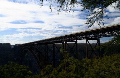 New River Gorge Bridge Nice Sky Scene tb0209dmr.jpg