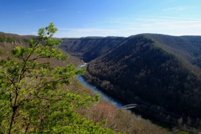 New River Valley above NR Bridge tb0309air.jpg