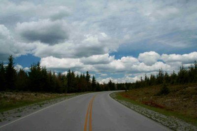 Black Mtn Cloudy Sky Road Scene tb0509ttr.jpg
