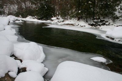 Winter River Surrounded by New Ice and Snow tb1012wdr.jpg
