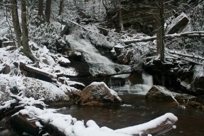 Winter Windy Run Stream Stones and Timber tb1210wtr.jpg