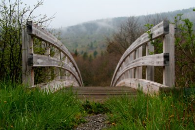 Arch Bridge in Wilderness Area (tb0508)