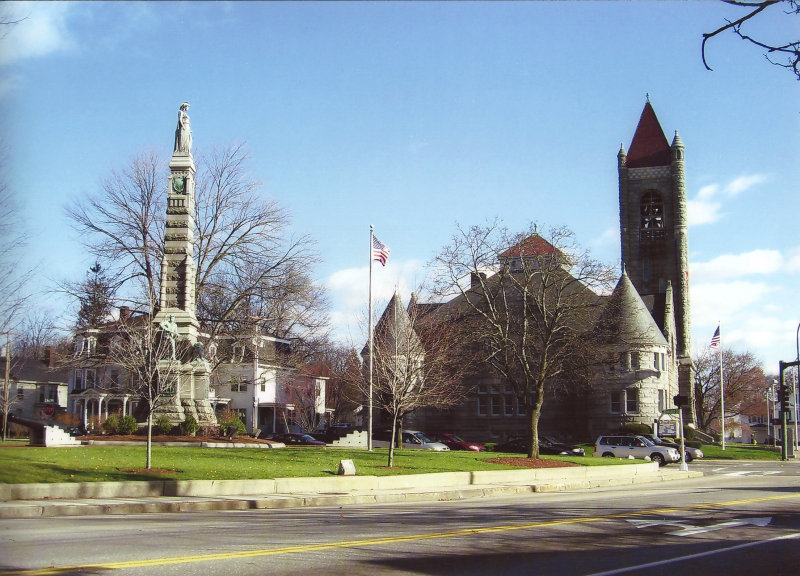 Nashua, NH on Library Hill