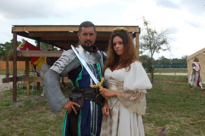 Lady Guinnivere and Sir Lancelot