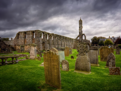 Grave yard in Scotland