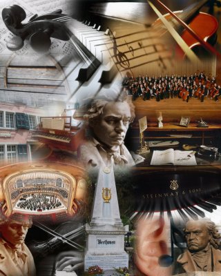 Beethoven collage