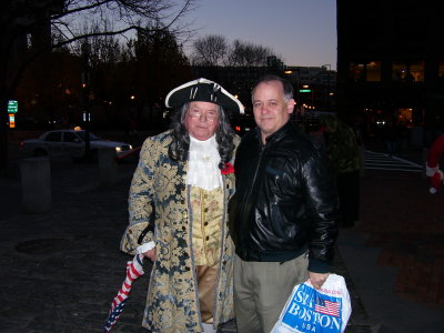Benjamin Franklin Actor and Marc Gagnon
