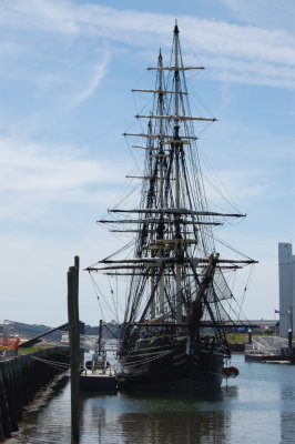 Historic Clipper Ship in Salem Massachusetts