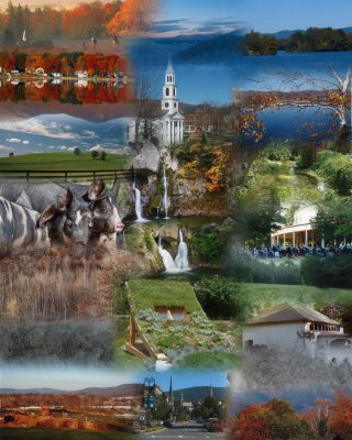 Berkshires collage