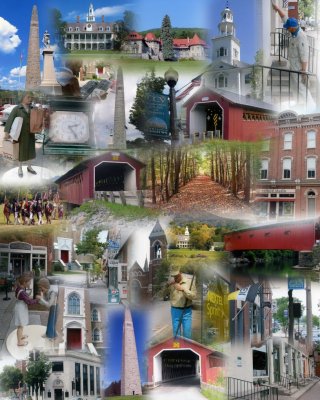 Bennington Vermont collage