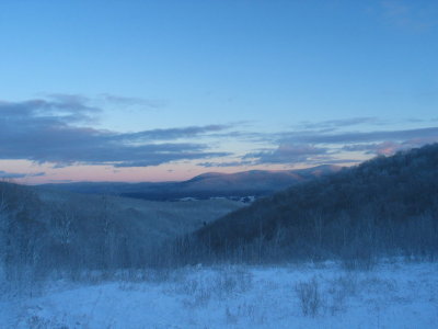 Berkshires in the Winter Time