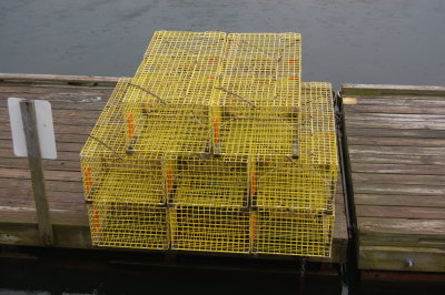 Lobster Traps in Maine