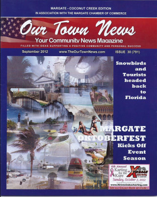 Our Town News cover Coconut Creek Edition - Florida collage