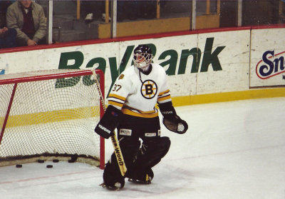 Boston Bruins goalie