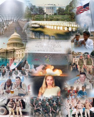 For Our Troops Collage