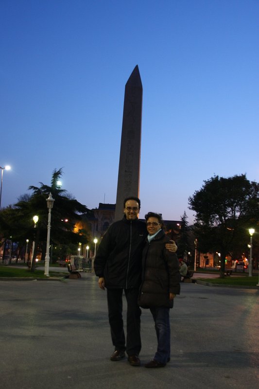 Benneth and Beatris 003.jpg Egyptian obelisk of pharaoh Tutmoses III