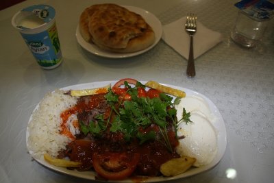 Inci pizza and kebab not too bad but the good thing is they are giving rice too with it.jpg