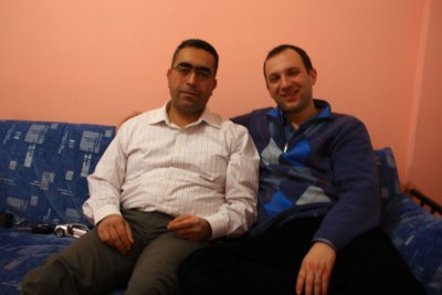 Our Childhood friend Hakan and my brother Hakan.jpg
