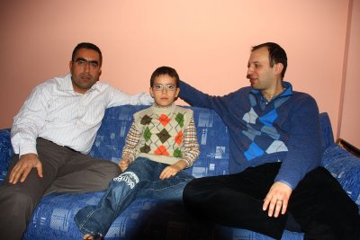 Our Childhood friend Hakan his son and my brother Hakan.jpg