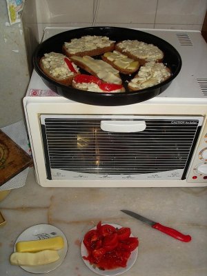 Istanbul at Home With Cheese Chedar in oven toast.jpg