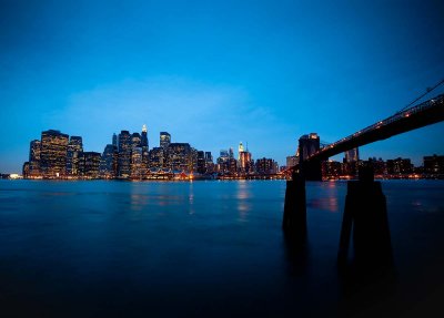 Brooklyn Bridge at dusk-2