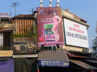 A Hanoi billboard.