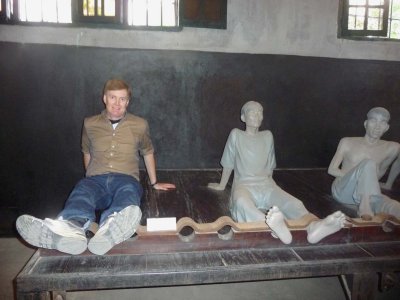 I am the latest prisoner at the Hanoi Hilton!