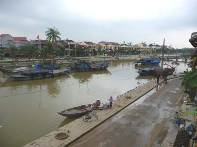 Hoi An is a harbor town located at the estuary of the Thu Bon River.