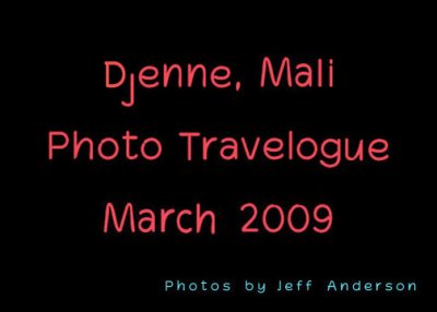 Djenne, Mali cover page.