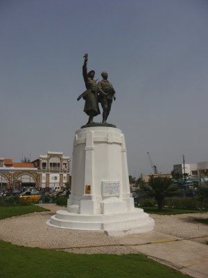 War memorial at La Place du Tirailleur, which is across from the train station.