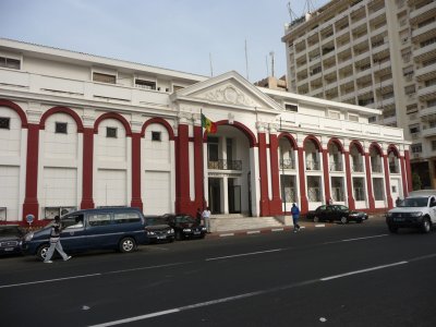 Foreign Service building (Affaires Étrangères) on Independence Square.