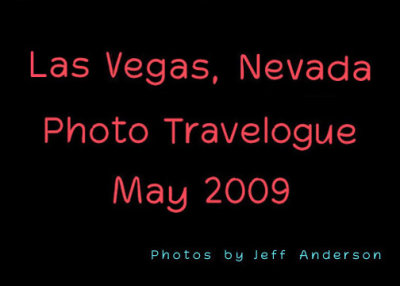 Las Vegas, Nevada cover page.