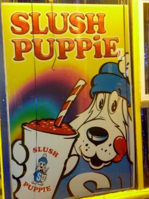 This sign makes me crave a Slush Puppie!