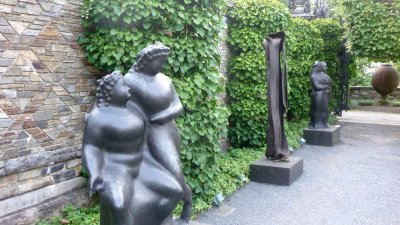This sculpture entitled Two Females Nudes was also by Eli Nadelman and acquired by Nelson.