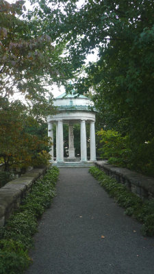 The Temple of Venus was designed by Bosworth to house the Venus sculpture, a favorite of Junior's.