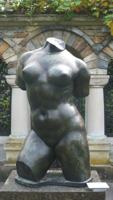 Sculpture created in 1906, named Torso, by French artist Aristide Maillol.