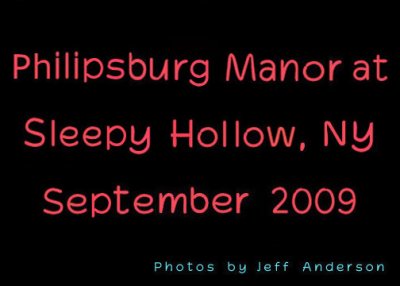 Philipsburg Manor at Sleepy Hollow, NY cover page.
