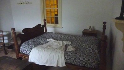 The Servants Bedroom. Van Buren also bathed every day, which was unheard of in his day when people bathed once a week, or less!