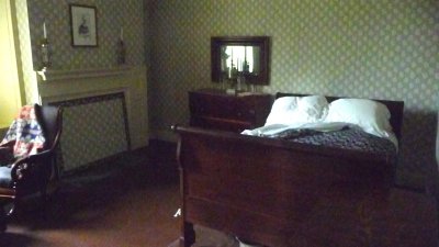 Martin Jr's Bedroom, the 3rd son. He was sickly and died of consumption at 42. He was fond of European ballerina, Fanny Eisler.