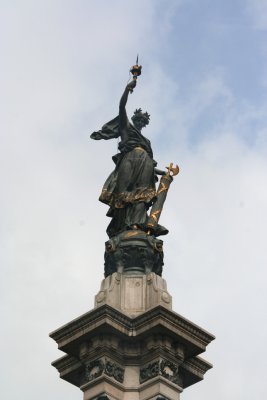 This is one of 3 statues of liberty in the world, the other two being in New York and Mexico City.