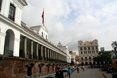 The Presidential Palace was rebuilt in the 19th century (the original was installed in 1612).