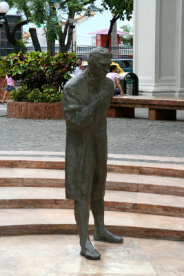 Statue of Olmedo who became the first Mayor of Guayaquil in 1830.