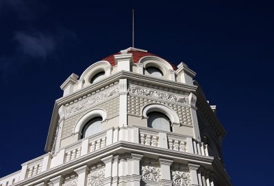 White building