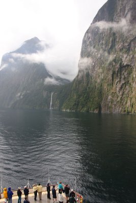 From the front of ship